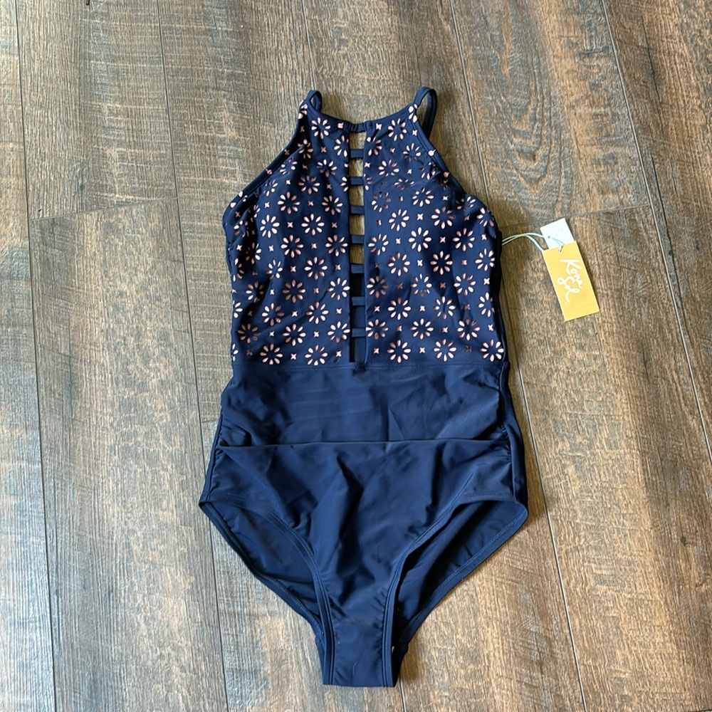 Kona Sol 1-piece swimsuit with tags